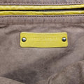 NODINI Intrecciato Yellow lambskin B03159015Tノディーニ イントレチャート イエロー ラムスキン B03159015T