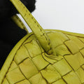 NODINI Intrecciato Yellow lambskin B03159015Tノディーニ イントレチャート イエロー ラムスキン B03159015T