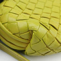 NODINI Intrecciato Yellow lambskin B03159015Tノディーニ イントレチャート イエロー ラムスキン B03159015T