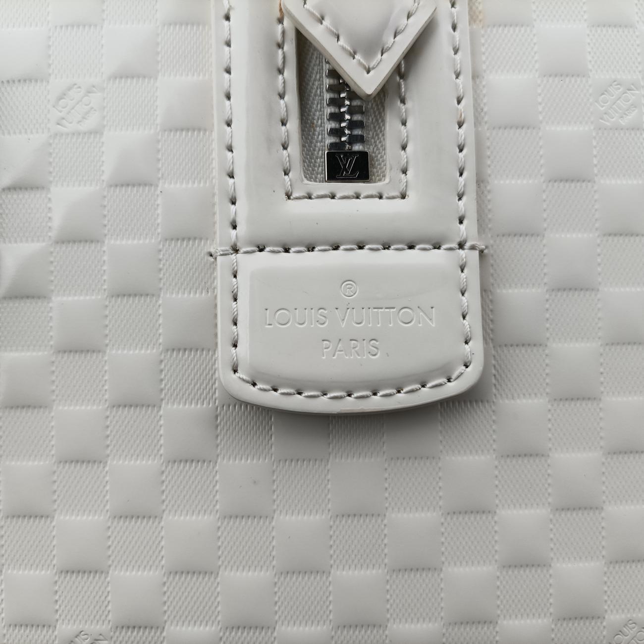 Speedy Cube MM CREME Damier Facets M48904 FL5102スピーディ キューブMM クレーム ダミエ ファセット M48904 FL5102