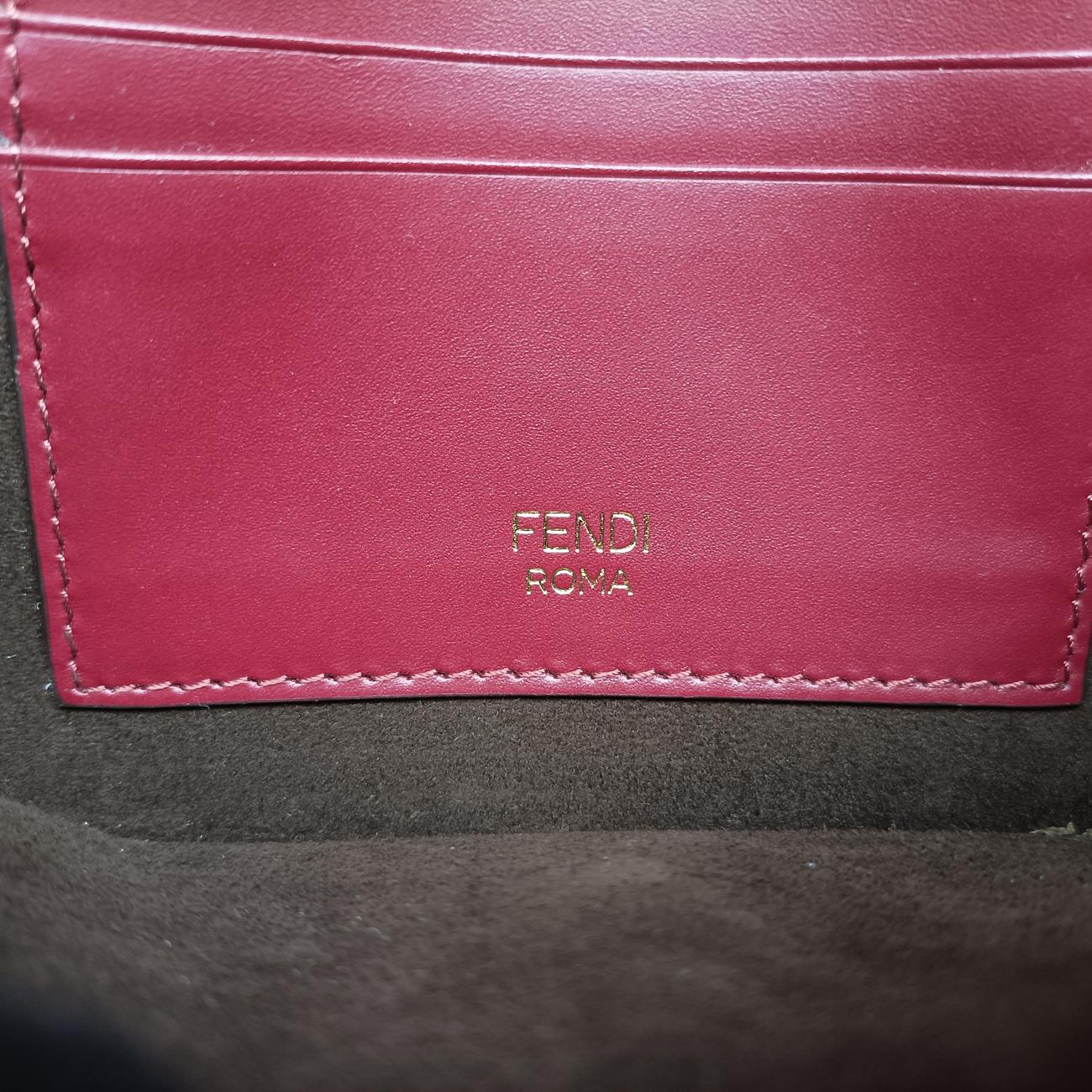 Baguette Mini Burgundy Leather 8BS039-AAIW-209-0189バゲット ミニ ワインレッド レザー 8BS039 8BS039-AAIW-209-0189