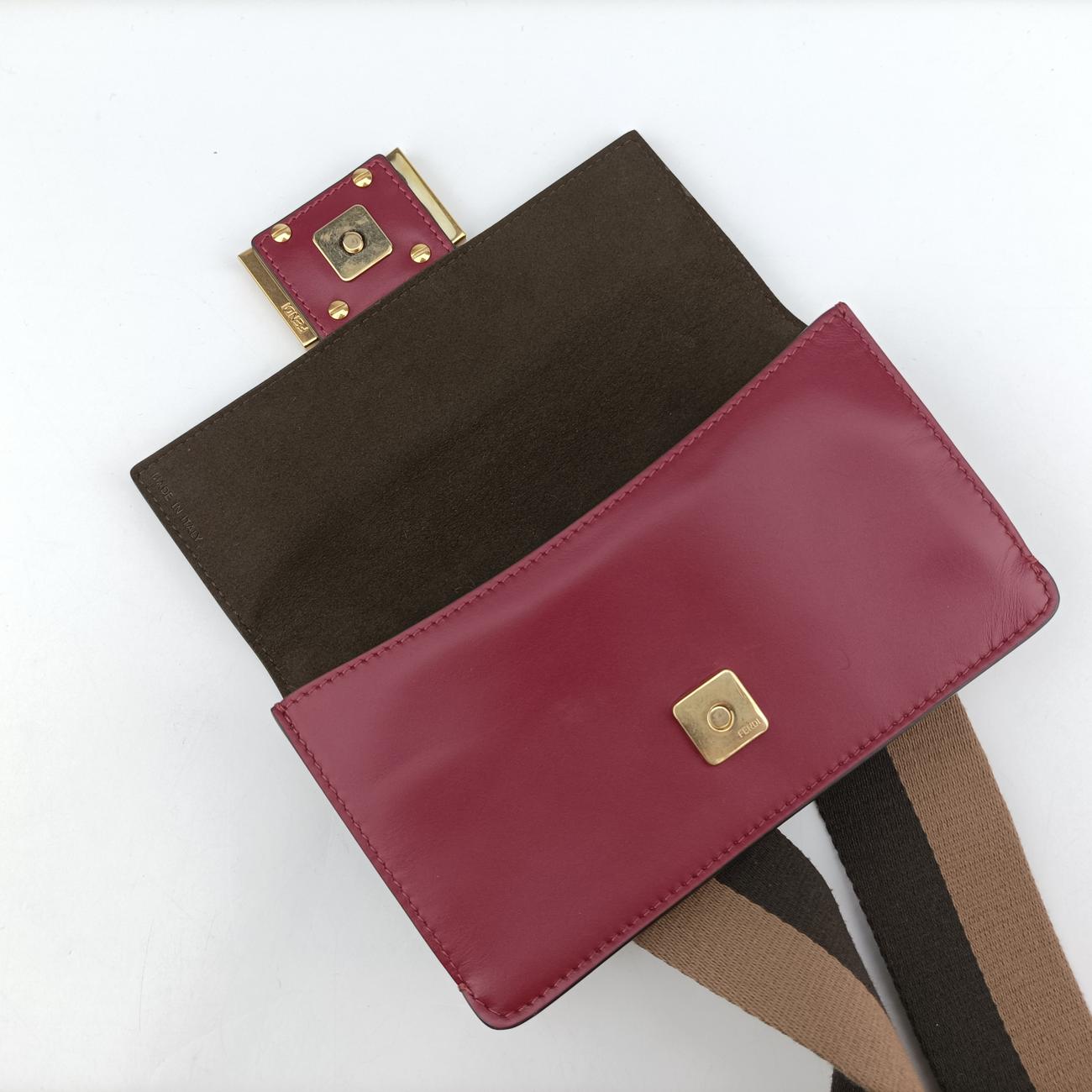 Baguette Mini Burgundy Leather 8BS039-AAIW-209-0189バゲット ミニ ワインレッド レザー 8BS039 8BS039-AAIW-209-0189