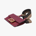 Baguette Mini Burgundy Leather 8BS039-AAIW-209-0189バゲット ミニ ワインレッド レザー 8BS039 8BS039-AAIW-209-0189