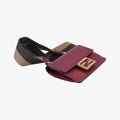Baguette Mini Burgundy Leather 8BS039-AAIW-209-0189バゲット ミニ ワインレッド レザー 8BS039 8BS039-AAIW-209-0189