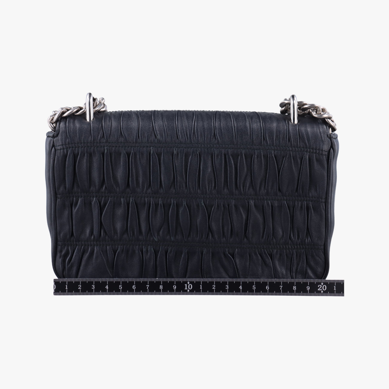 Nappa Gaufre Sound LockBlackNappa Leather1BD139197/Bナッパゴーフル サウンドロックブラックナッパレザー1BD139197/B