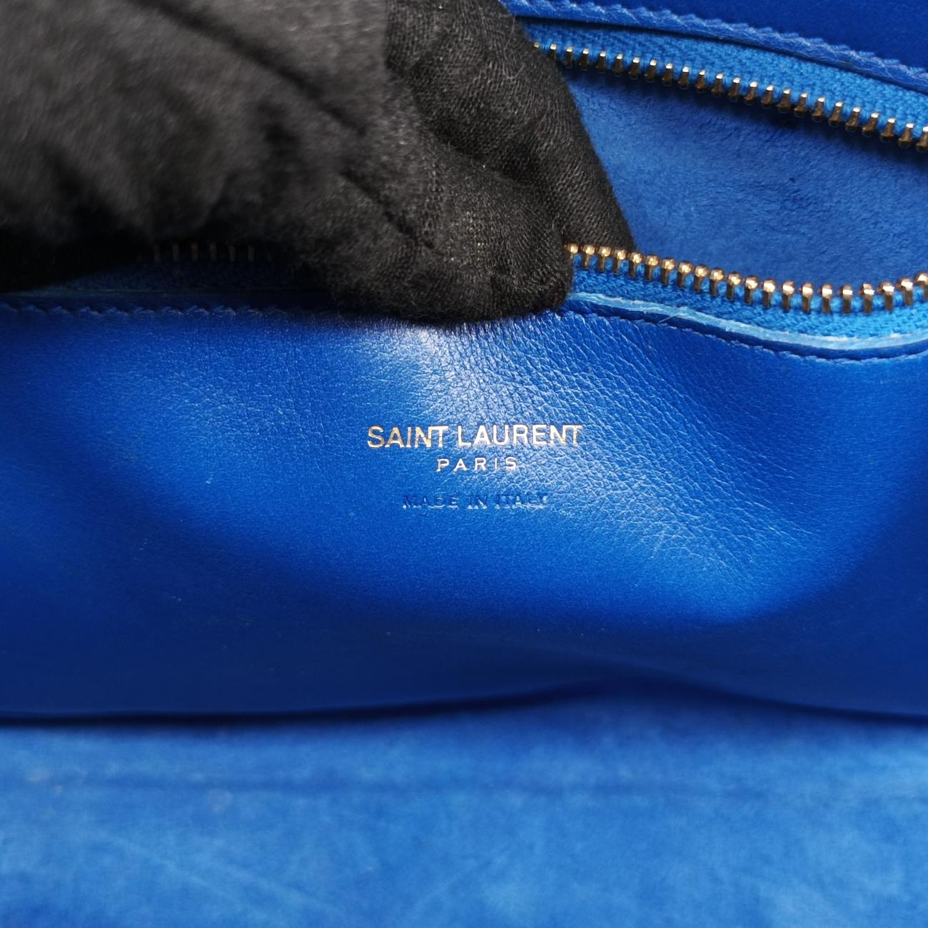 baby Cabas Blue Leather 357395 GNR357395.0614ベイビーカバス ブルー レザー 357395 GNR357395.0614