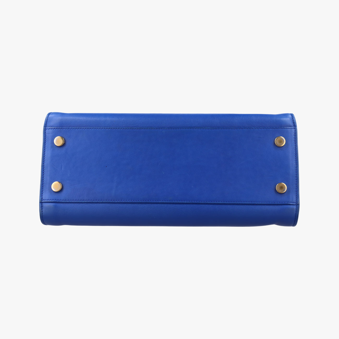 baby Cabas Blue Leather 357395 GNR357395.0614ベイビーカバス ブルー レザー 357395 GNR357395.0614