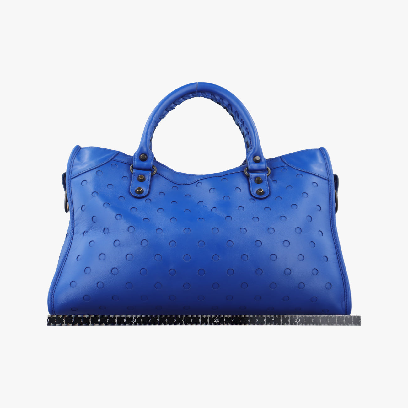 Electric Perforated Motorcycle City Blue lambskin 115748.4385 J.535269エレクトリックペルフォレートモーターサイクルシティ ブルー ラムスキン 115748.4385 J.535269