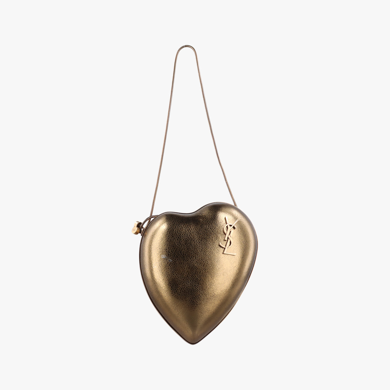 Love box heart Golden Leather 466212 BCI466212.0918ラブボックス ハート型 ゴールド レザー 466212 BCI466212.0918