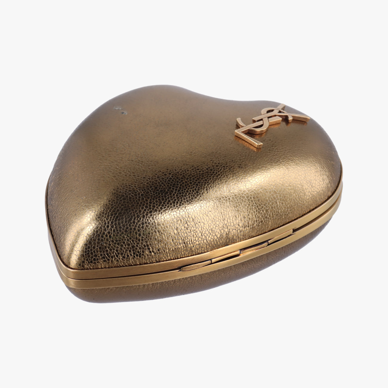 Love box heart Golden Leather 466212 BCI466212.0918ラブボックス ハート型 ゴールド レザー 466212 BCI466212.0918