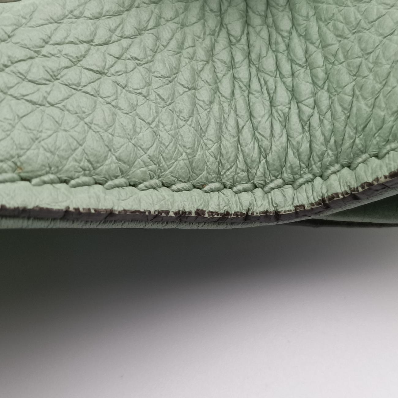 Bamboo fringe tassel Green Leather G017348622バンブー グリーン レザー 370833 G017348622