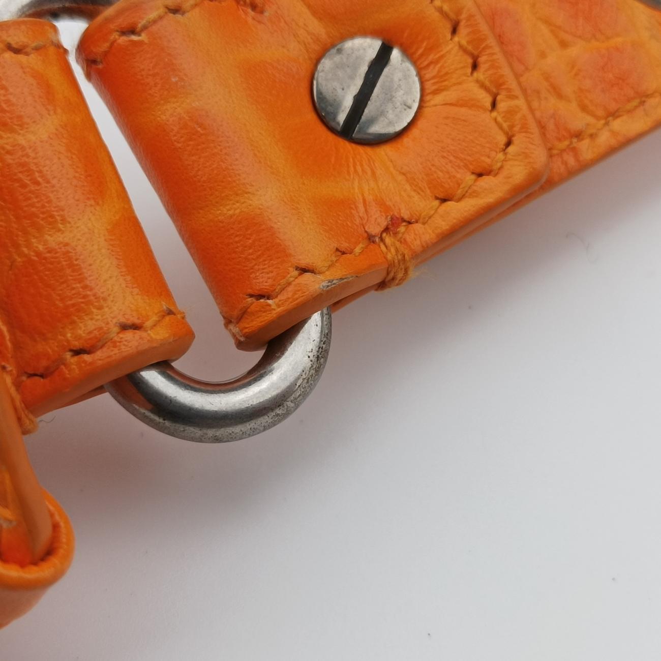 Le Cagole Orange lambskin 671309.7512.Q.528147ルカゴール オレンジ ラムスキン 671309.7512.Q.528147