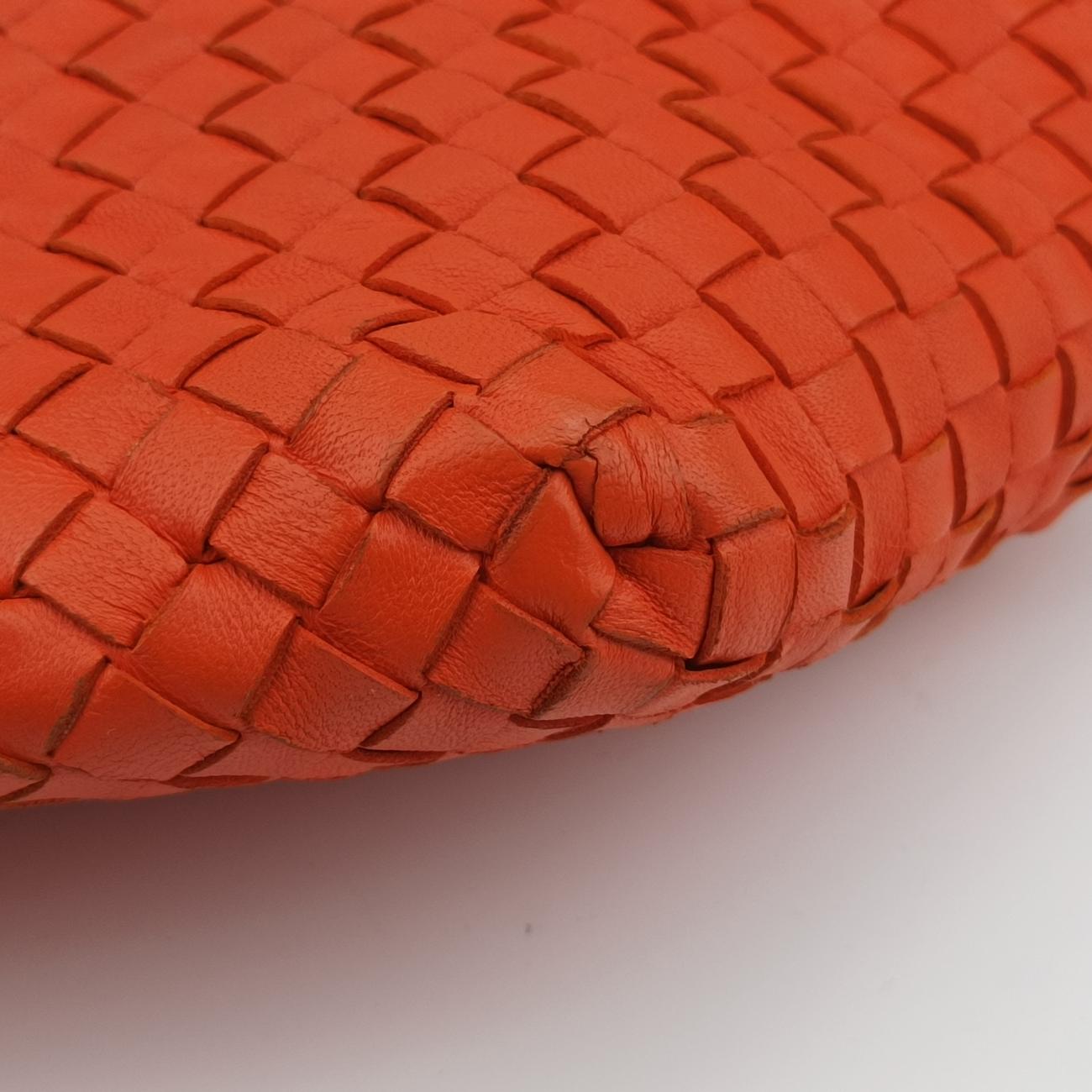 Intrecciato Orange lambskin B02853628Nイントレチャート オレンジ ラムスキン B02853628N