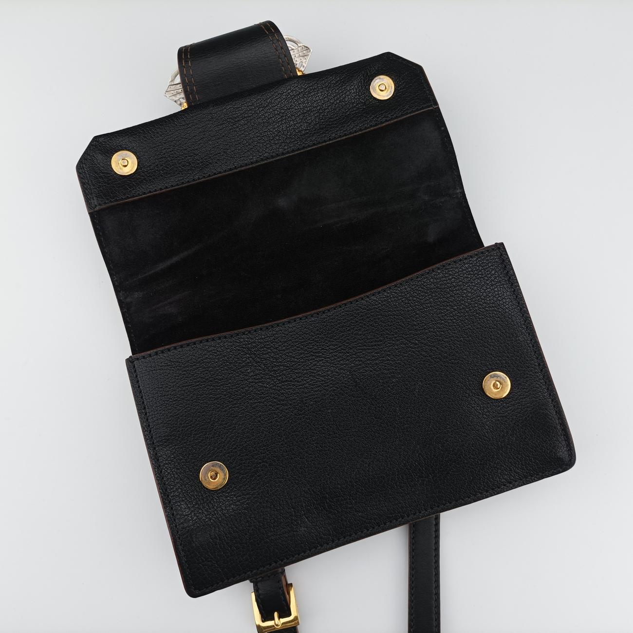 Miu Lady Black Leather 235ミュウレディ ブラック レザー 235