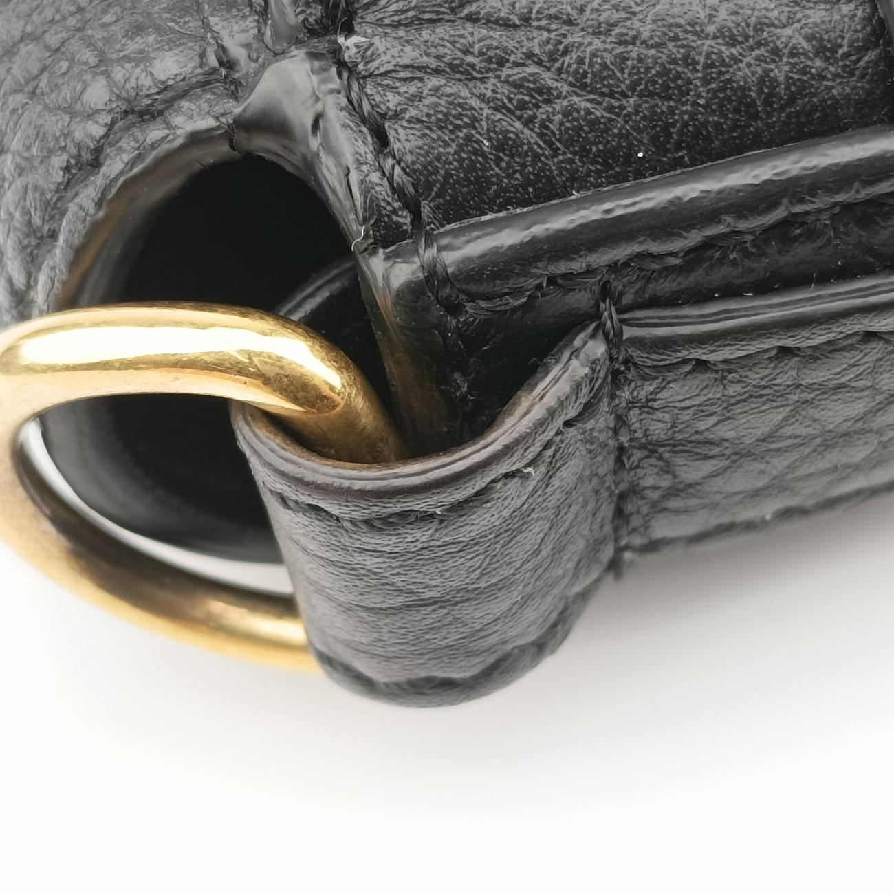 Baguette Black Leather 7VA472 7VA472-SFR-199-8241バゲット ブラック レザー 7VA472 7VA472-SFR-199-8241