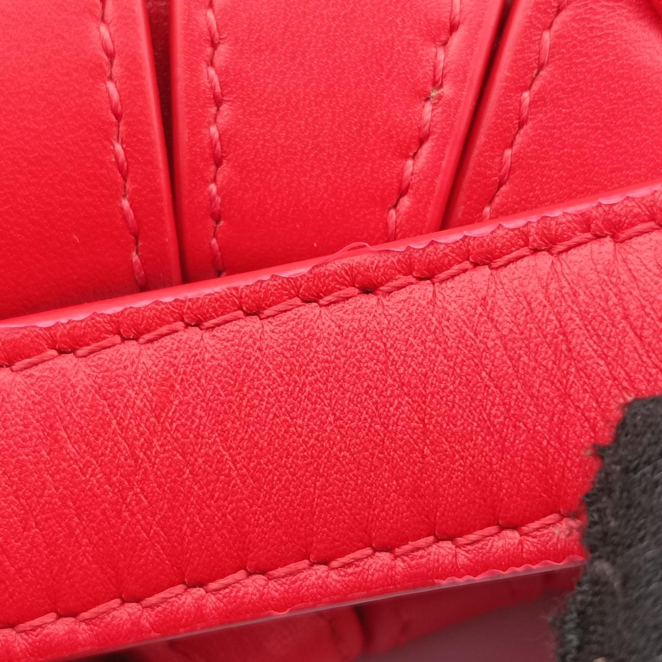 The ShellRedLeatherICチップザ シェルレッドレザーICチップ
