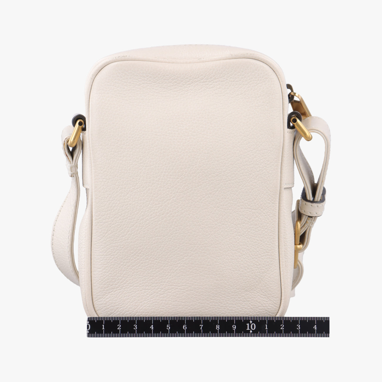 Print Messenger White Leather A028973505プリントメッセンジャー ホワイト レザー 574803 A028973505