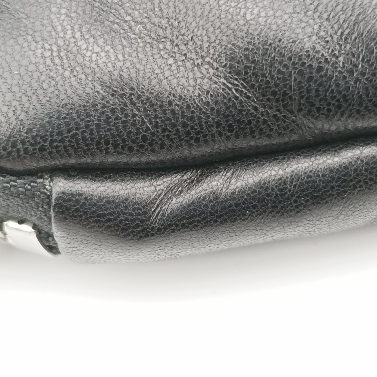triangle mini Black Leather 62トライアングル ミニ ブラック レザー 1NR015 62