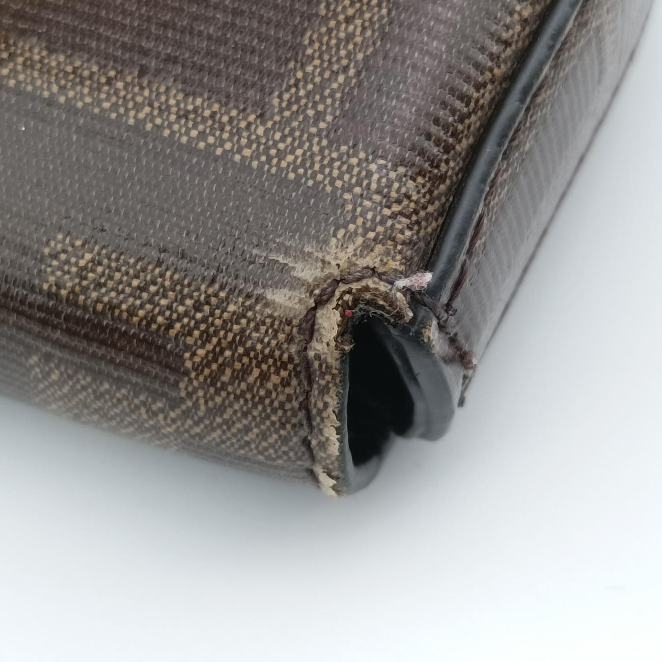 Nano Baguette Charm Brown PVC coated canvas 7AR844 7AR844-A9YH-208-0189ナノ バゲット チャーム ブラウン PVCコーティングキャンバス 7AR844 7AR844-A9YH-208-0189