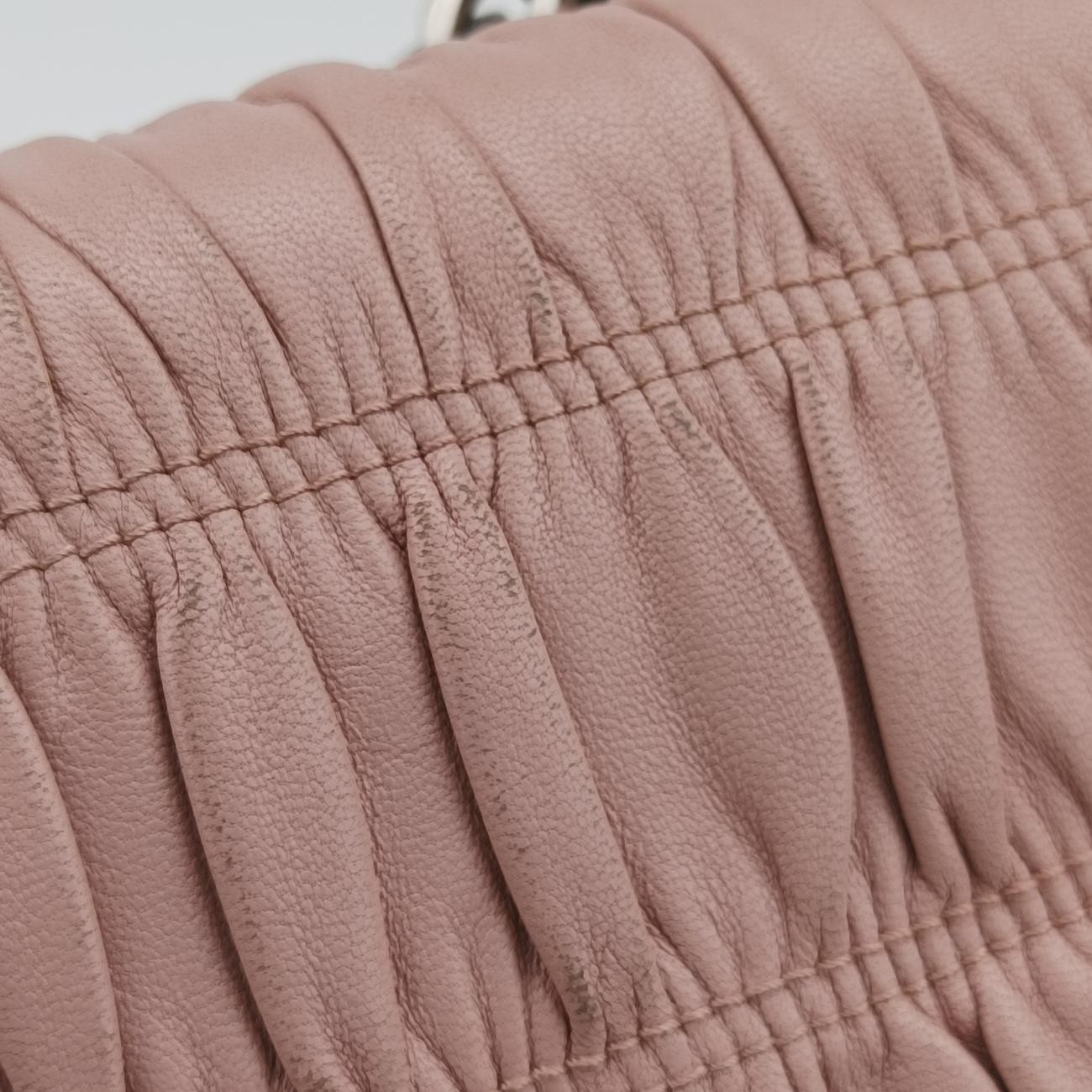 Nappa GaufrePinkNappa Leather1BD140197ナッパ ゴーフルピンクナッパレザー1BD140197