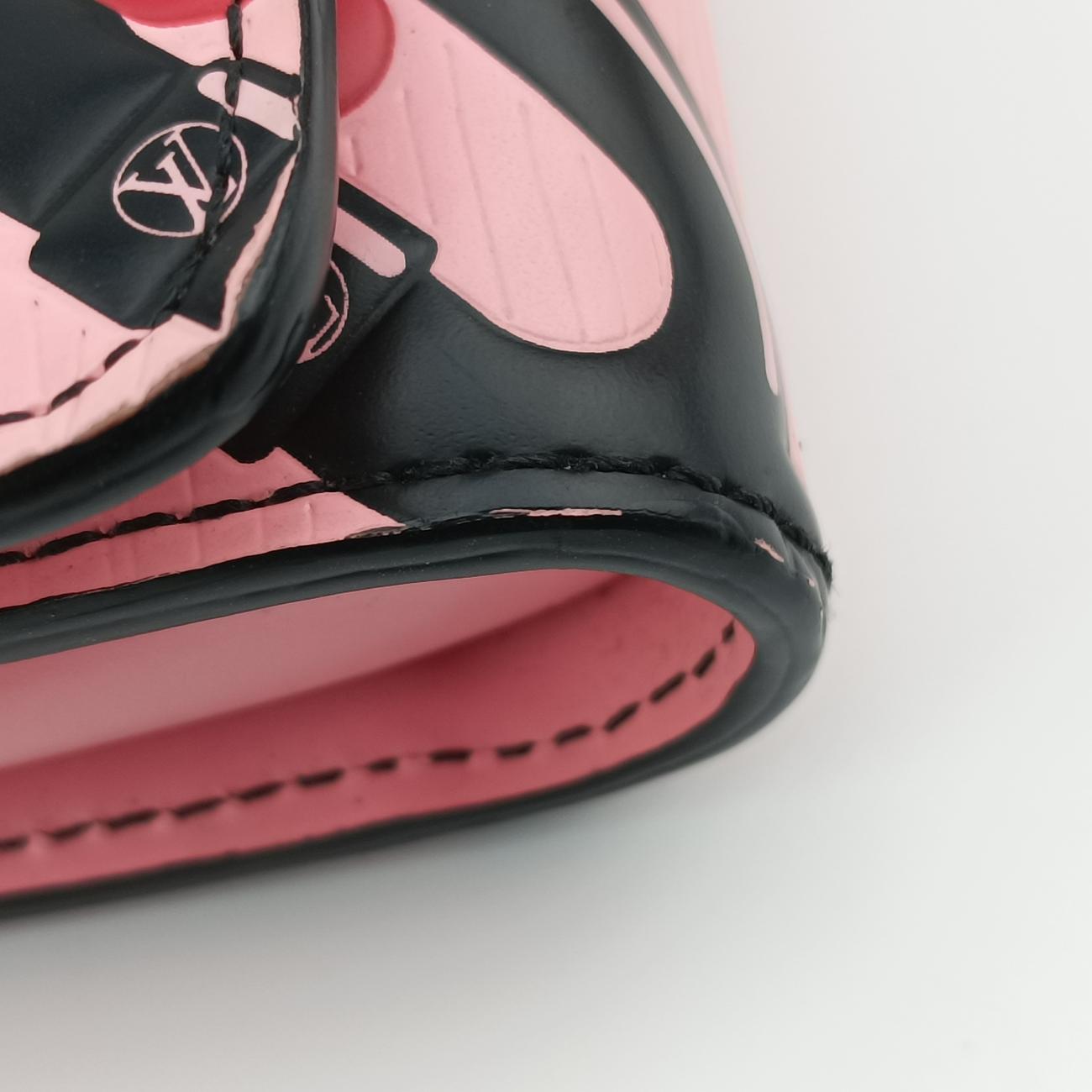 Portefeuille Twist Pink x Red x Black Epi M67227 SP0126ポルトフォイユ ツイスト ピンクXレッドXブラック エピ M67227 SP0126