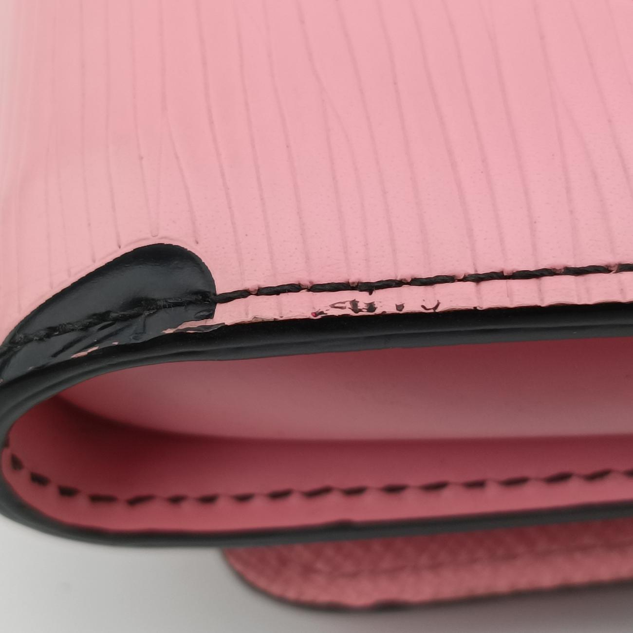 Portefeuille Twist Pink x Red x Black Epi M67227 SP0126ポルトフォイユ ツイスト ピンクXレッドXブラック エピ M67227 SP0126