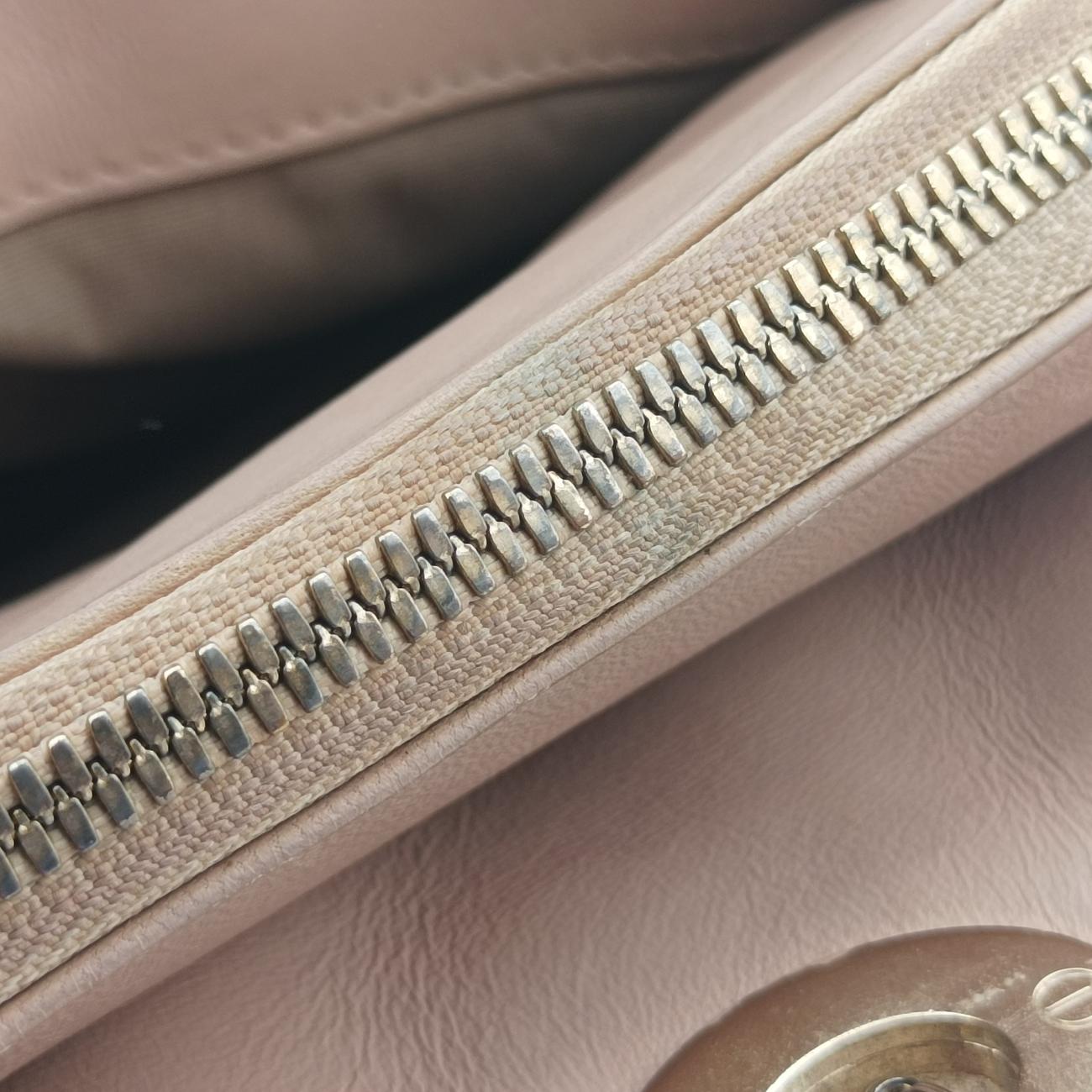 Cannage Dior Soft ShoppingBeigelambskin17-BO-0164カナージュ ディオール ソフト ショッピングベージュラムスキン17-BO-0164