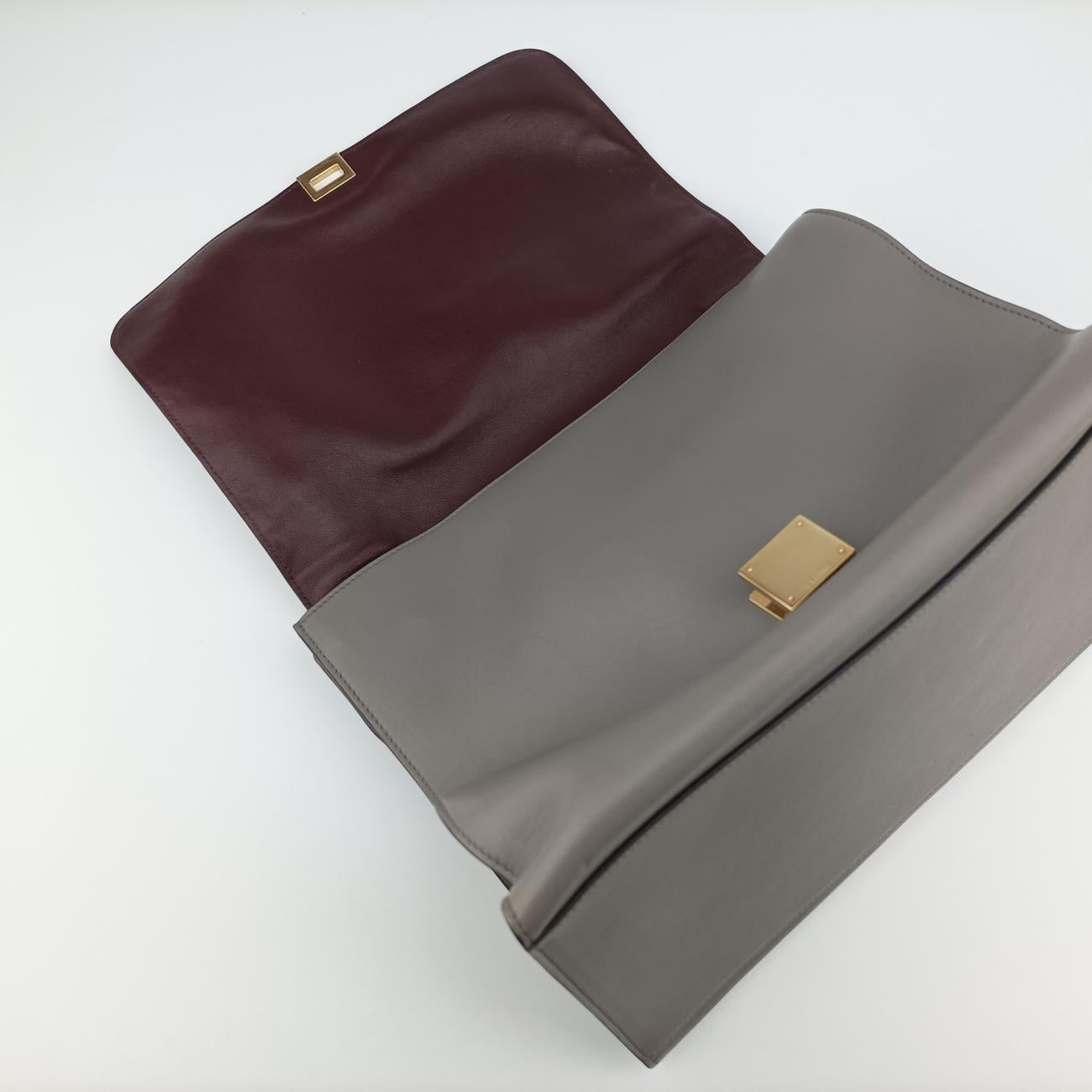 Trapèze Grey Leather x suede F-MP-0142トラペーズ グレー レザー×スエード F-MP-0142