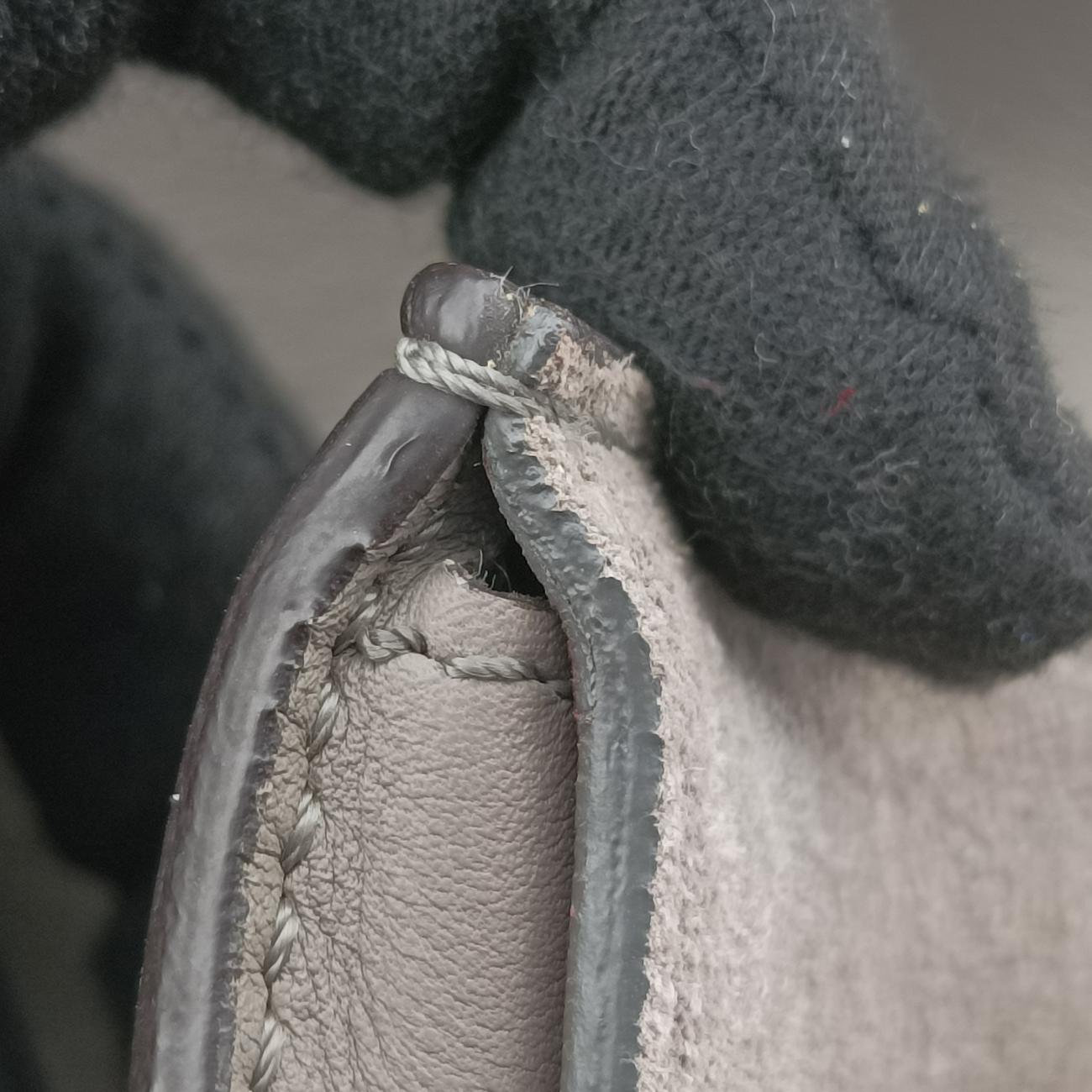 Trapèze Grey Leather x suede F-MP-0142トラペーズ グレー レザー×スエード F-MP-0142