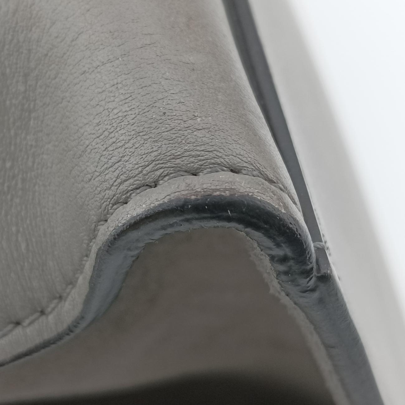 Trapèze Grey Leather x suede F-MP-0142トラペーズ グレー レザー×スエード F-MP-0142