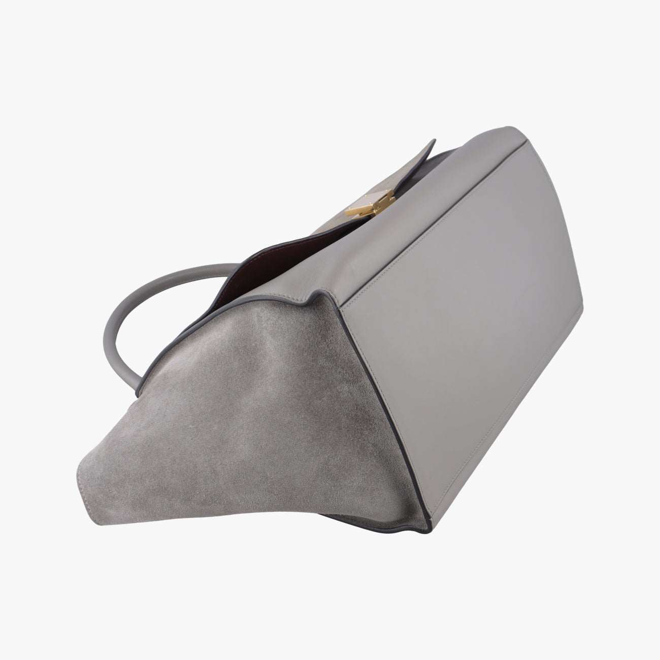 Trapèze Grey Leather x suede F-MP-0142トラペーズ グレー レザー×スエード F-MP-0142