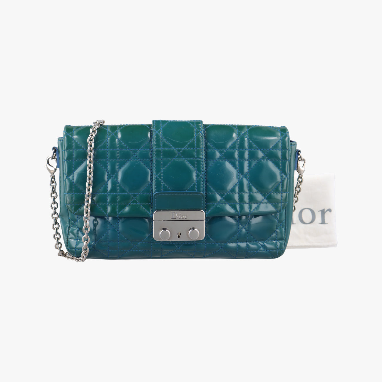 Miss Dior Blue Patent 02-LU-1112ミスディオール ブルー パテント 02-LU-1112