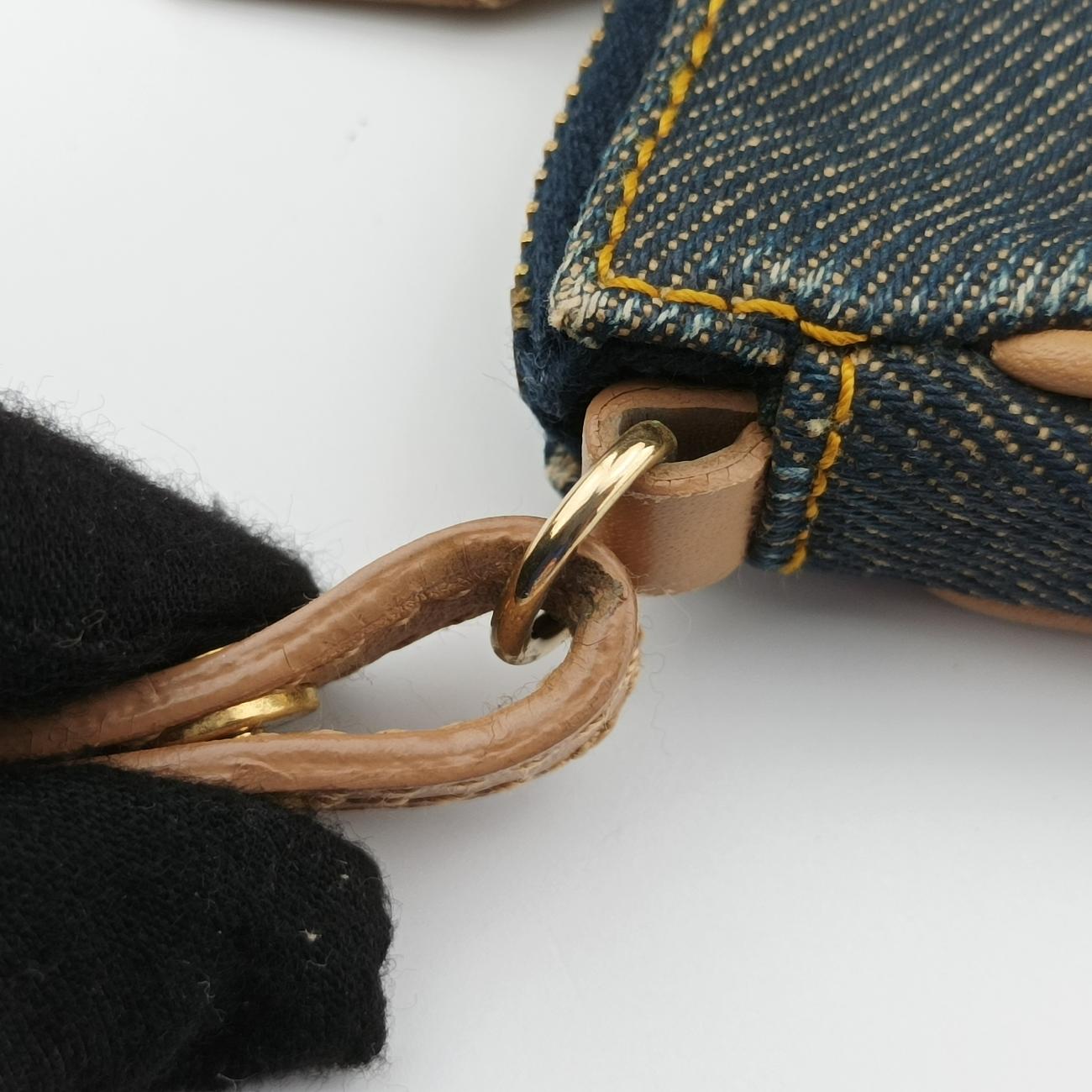 Saddle Navy x Beige Denim MC0071サドル ネイビー×ベージュ デニム MC0071