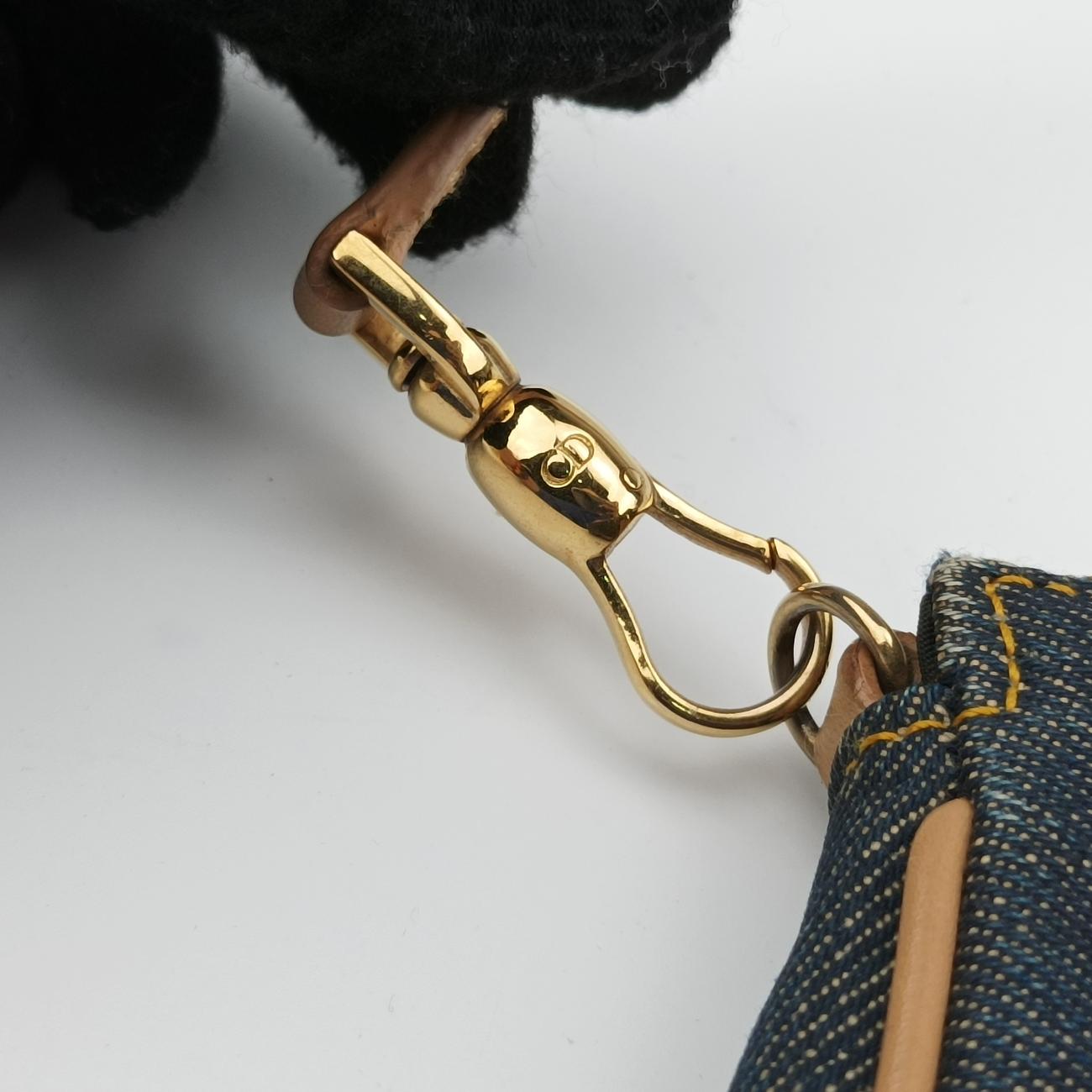 Saddle Navy x Beige Denim MC0071サドル ネイビー×ベージュ デニム MC0071