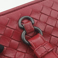 Intrecciato Red lambskin B06290063Aイントレチャート レッド ラムスキン B06290063A