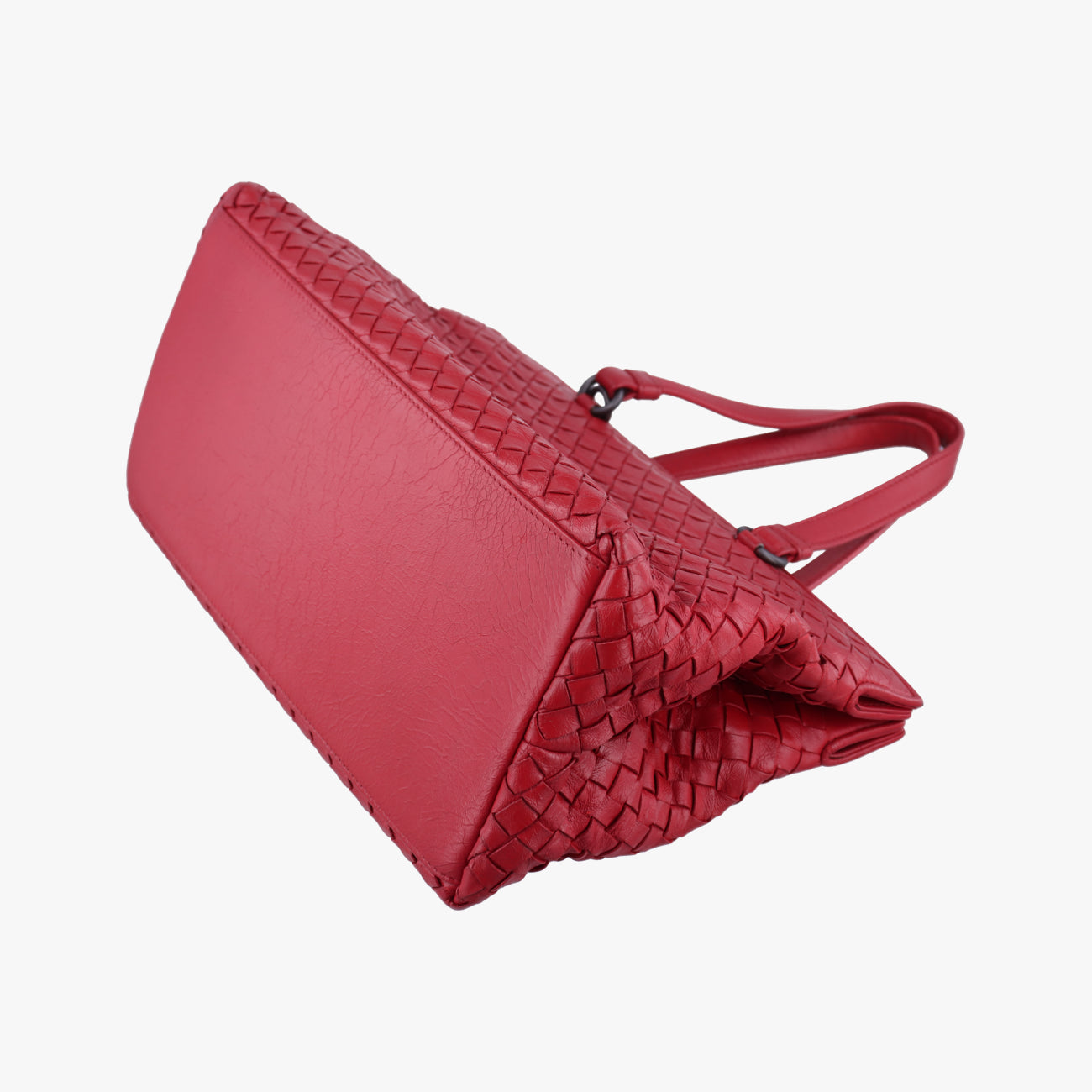 Intrecciato Red lambskin B06290063Aイントレチャート レッド ラムスキン B06290063A