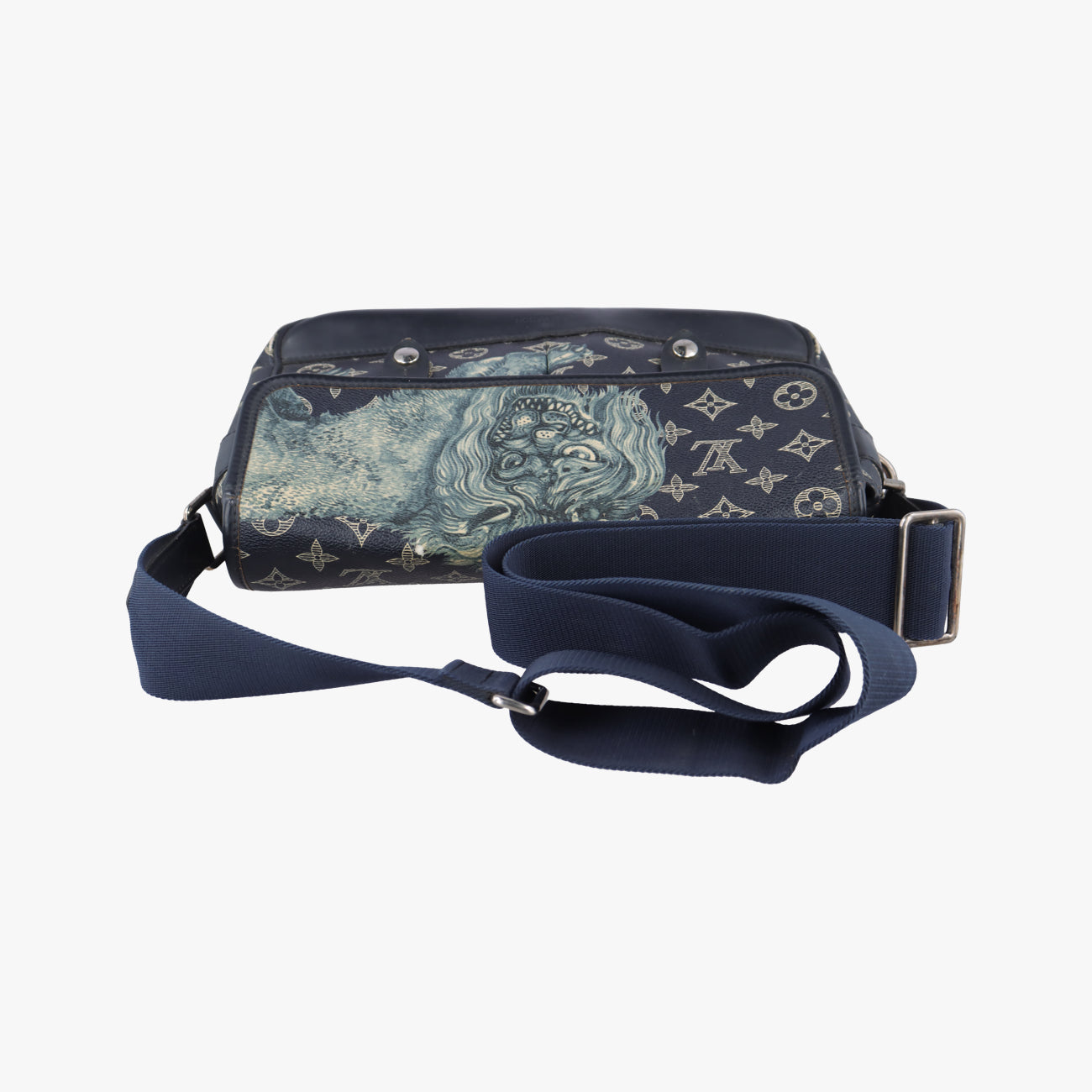 Messenger PM navy Monogram Savane M54248 PL4196メッセンジャー PM ネイビー モノグラム サバンナ M54248 PL4196