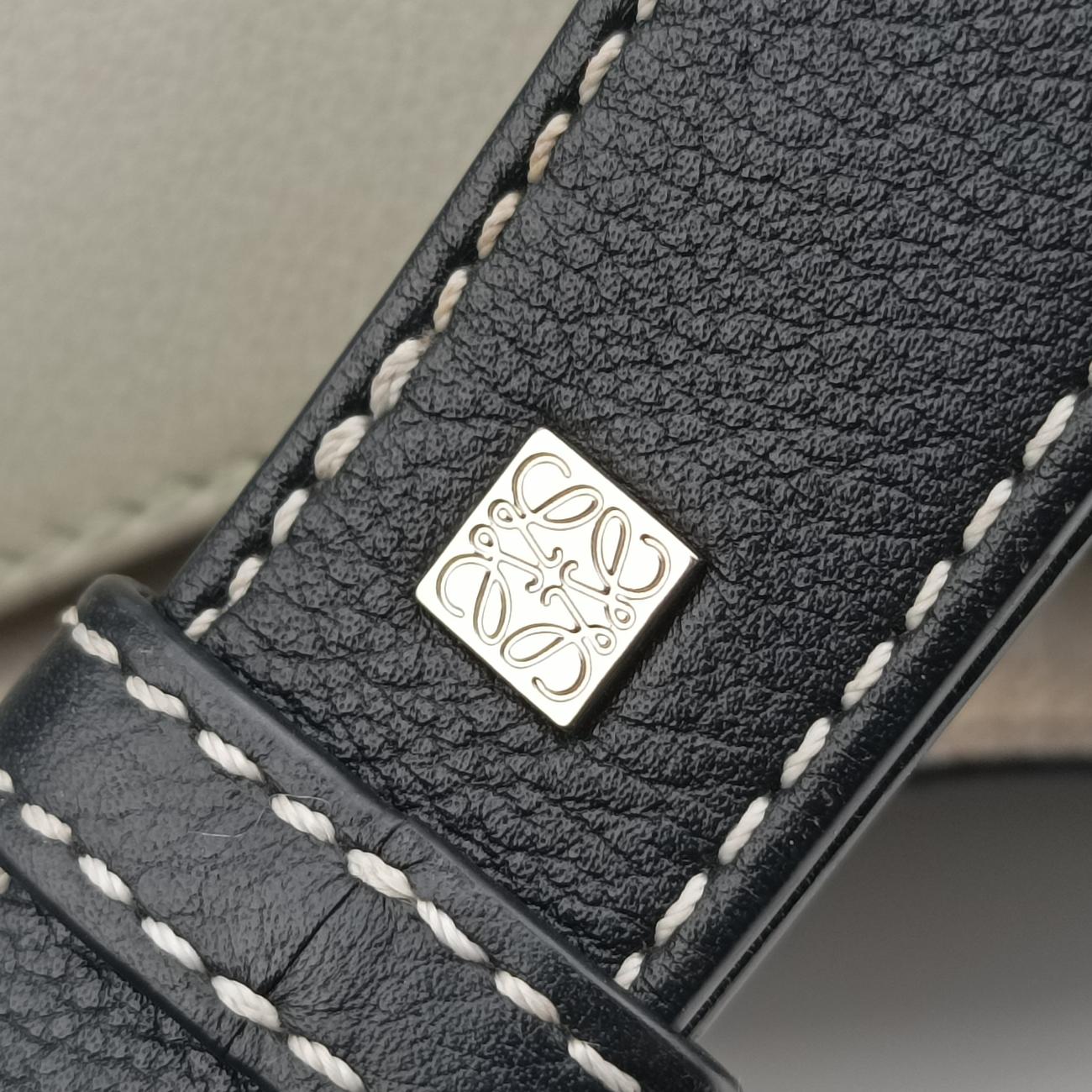 Hammock Light blue x gray x beige x black Leather 261911ハンモック ライトブルー×グレー×ベージュ×ブラック レザー 261911