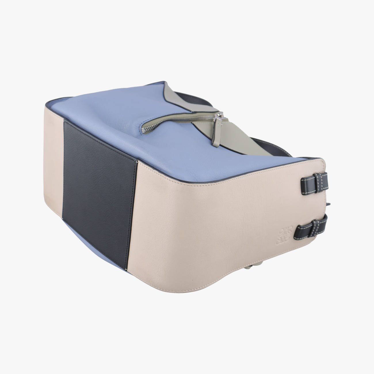 Hammock Light blue x gray x beige x black Leather 261911ハンモック ライトブルー×グレー×ベージュ×ブラック レザー 261911