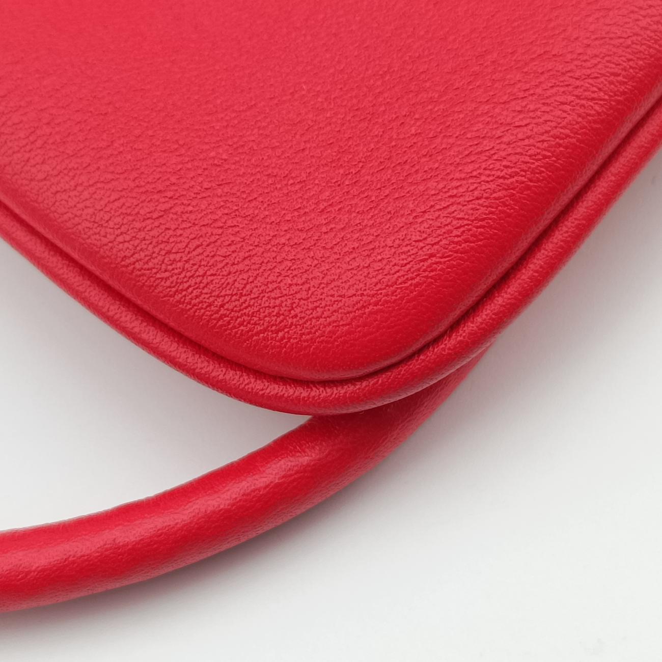 Sac Aline mini Red lambskin Y AM 006 UHサック アリーヌ ミニ レッド ラムスキン Y AM 006 UH