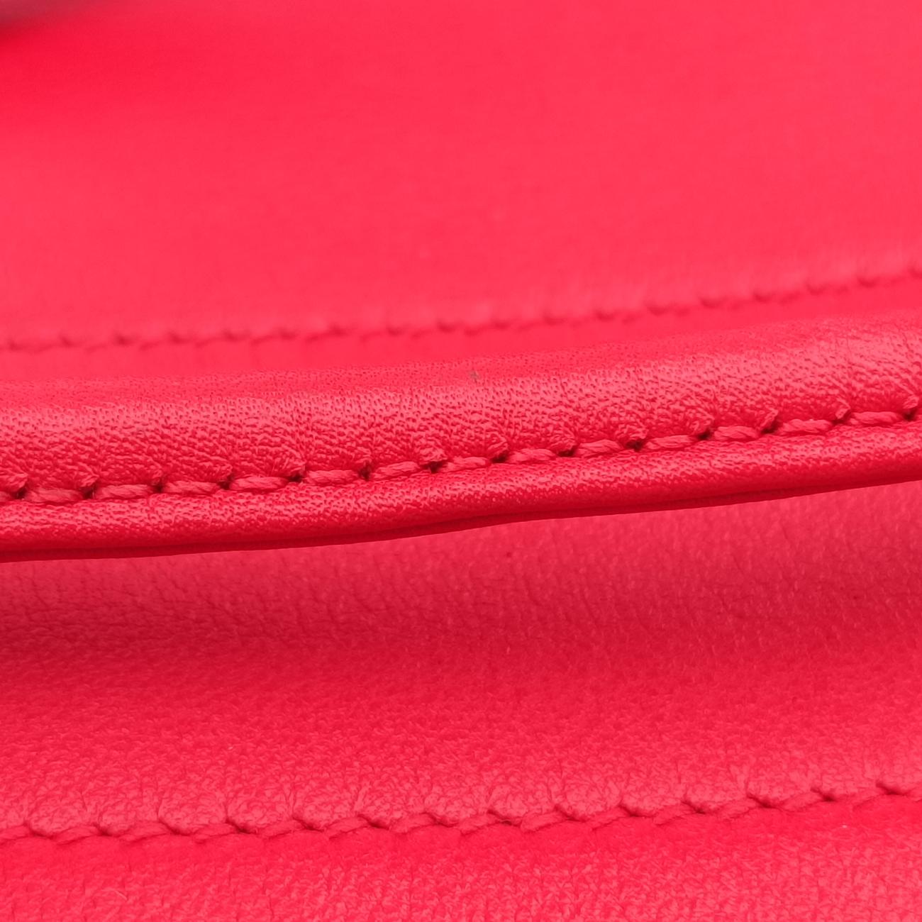 Sac Aline mini Red lambskin Y AM 006 UHサック アリーヌ ミニ レッド ラムスキン Y AM 006 UH