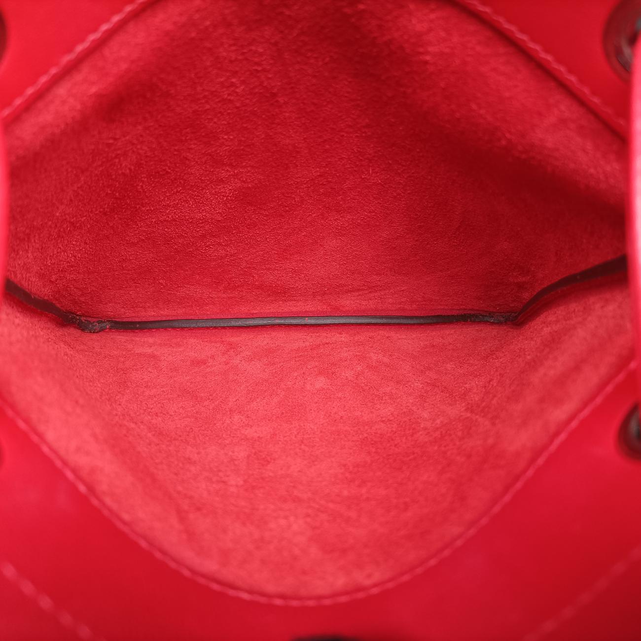 Sac Aline mini Red lambskin Y AM 006 UHサック アリーヌ ミニ レッド ラムスキン Y AM 006 UH