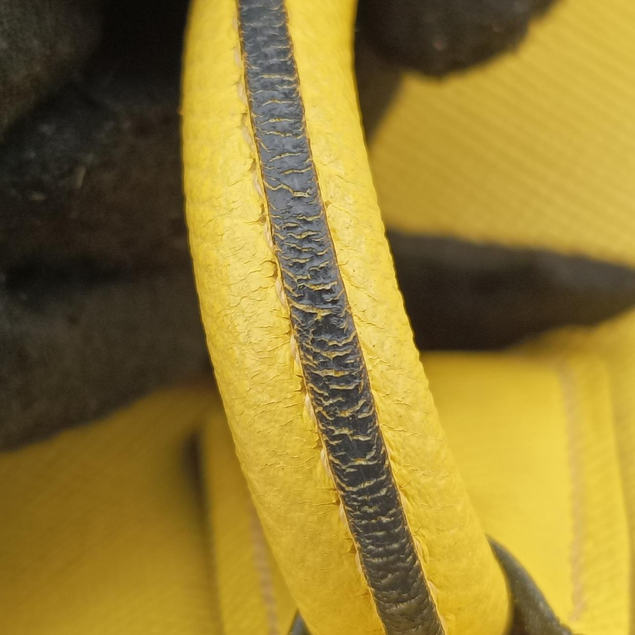 Cuir Top Handle Yellow SAFFIANO Leather BL0902 25クイール トップ ハンドル イエロー サフィアーノレザー BL0902 25