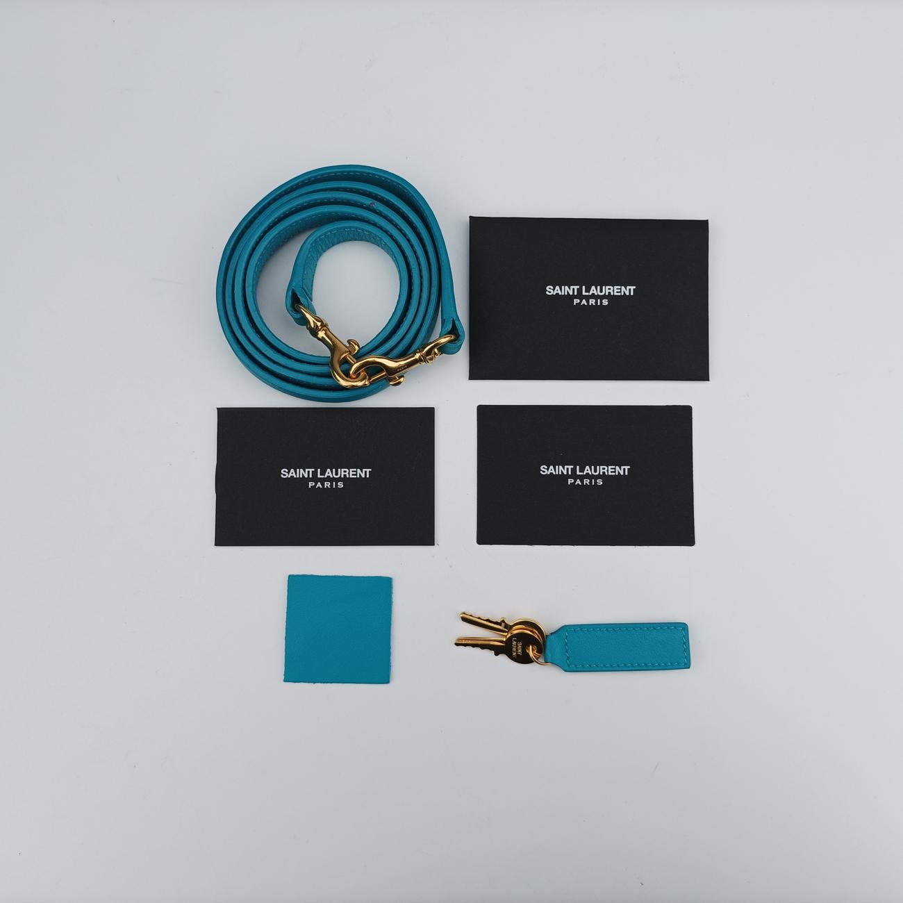 SAC DE JOUR Blue Leather 355153 GNR355153.0714サックドジュール スモール ブルー レザー 355153 GNR355153.0714