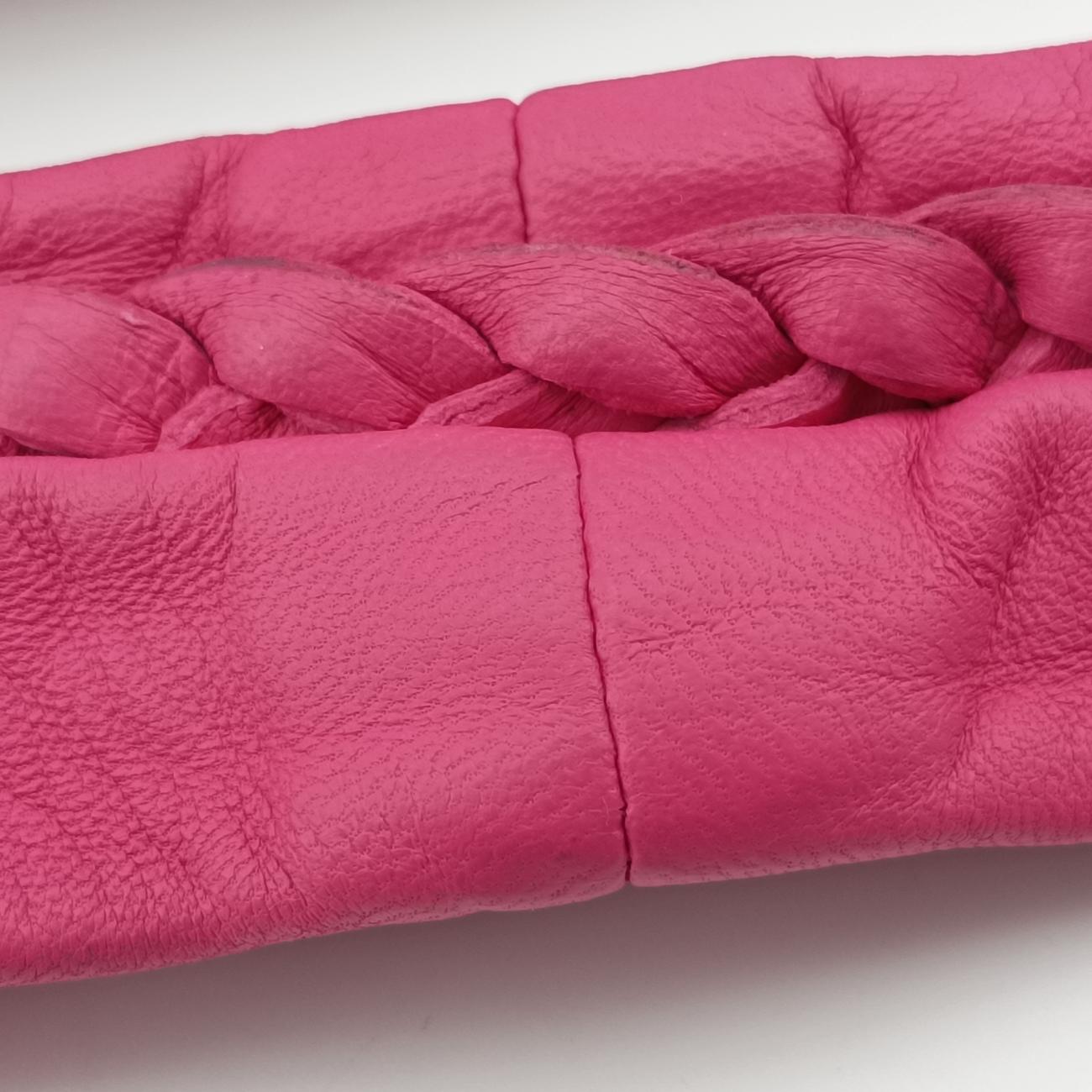 Intrecciato Rose lambskin B03278262Yイントレチャート ローズ レッド ラムスキン B03278262Y