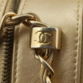Coco Boy Camera Case Golden lambskin A92655 20484370ココボーイ カメラケース ゴールド ラムスキン A92655 20484370