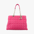 Cannage Dior Soft Shopping Rose lambskin 08-BO-0164ディオールソフト ローズ レッド ラムスキン 08-BO-0164