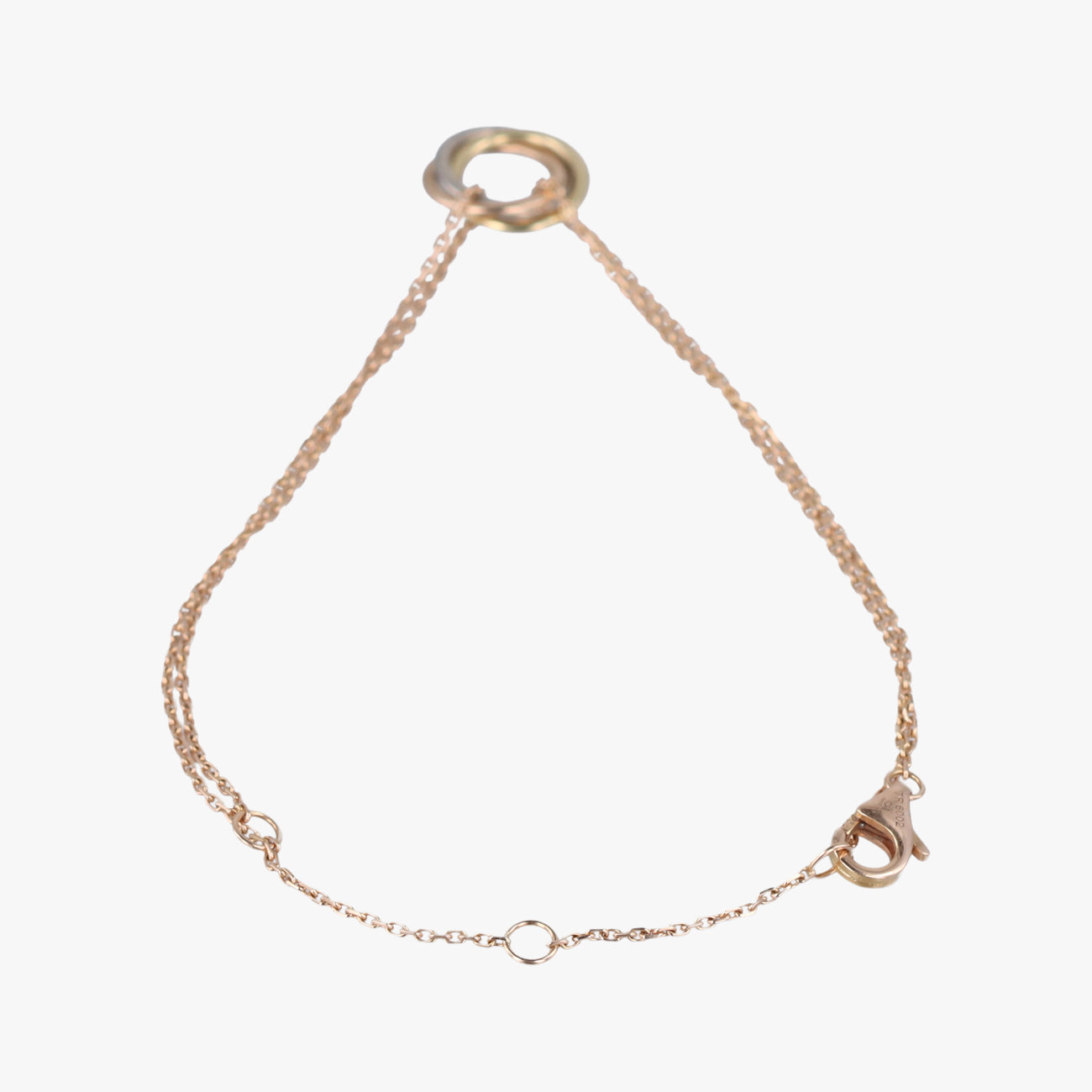 Trinity de Cartier Gold × Platinum × Rose Gold AU750 B6036818 TR6002トリニティ ドゥ カルティエ ゴールド × プラチナ × ローズゴールド AU750 B6036818 TR6002