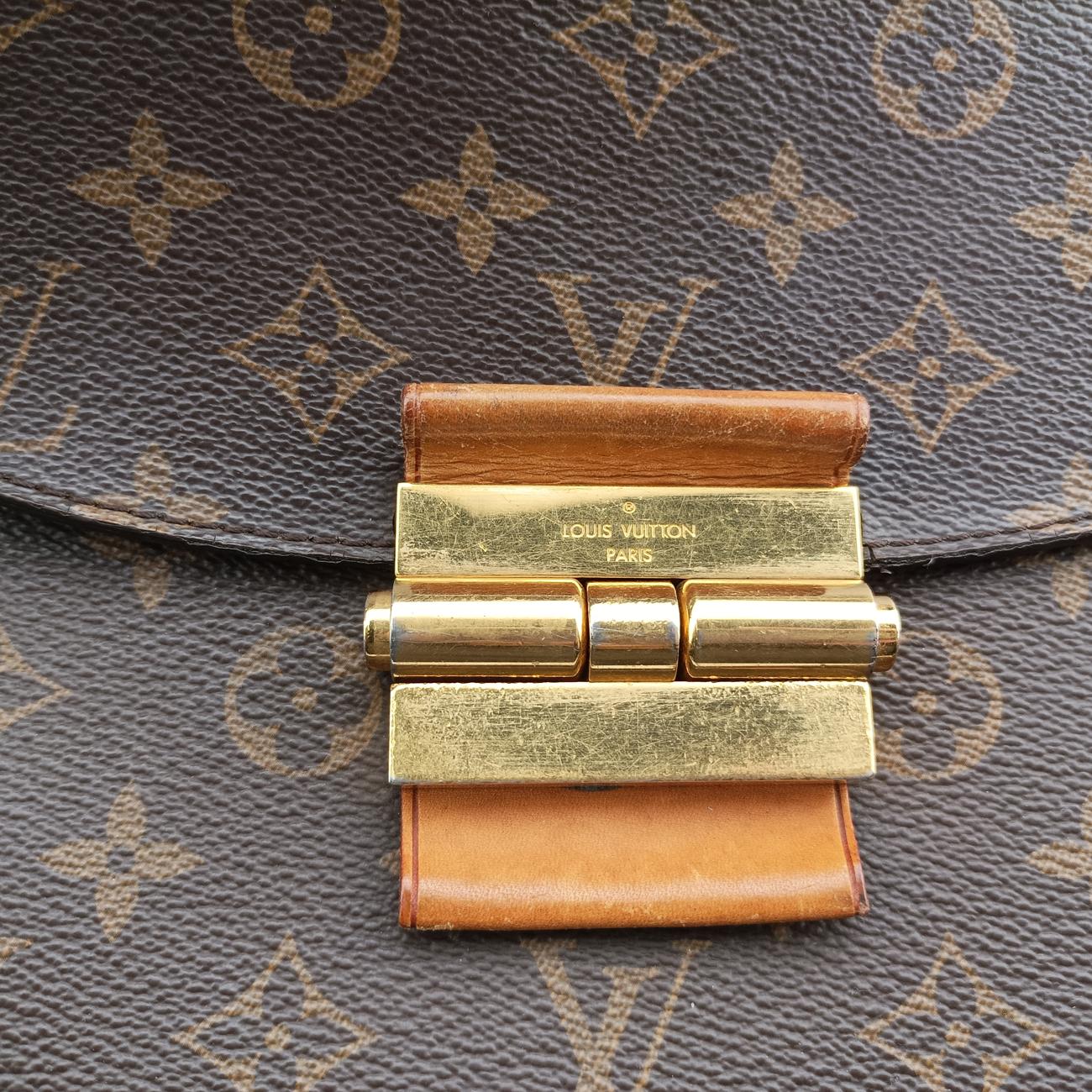 OLYMPE brown×AURORE Monogram Canvas×calf leather M40816 SP0154オランプ モノグラム/ブラウン系×オロール モノグラムキャンバス×カーフレザー M40816 SP0154