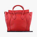 Luggage Mini Shopper Red Leather F-SN-0172 S-CU-0182ラゲージミニショッパー レッド レザー F-SN-0172 S-CU-0182